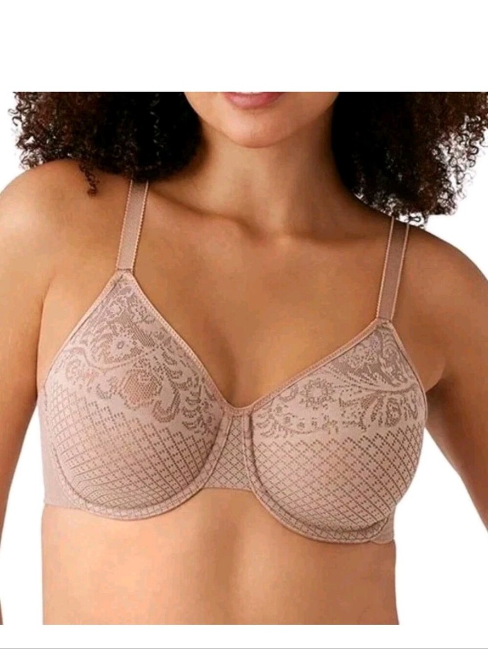 Wacoal Visual Effects Underwire Full Coverage Minimizer Bra 36C Roebuck 857210